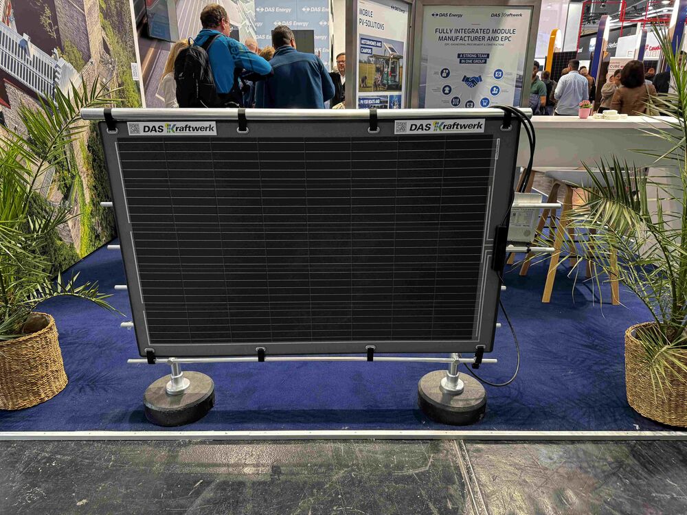 Balkonkraftwerk, made in Austria.